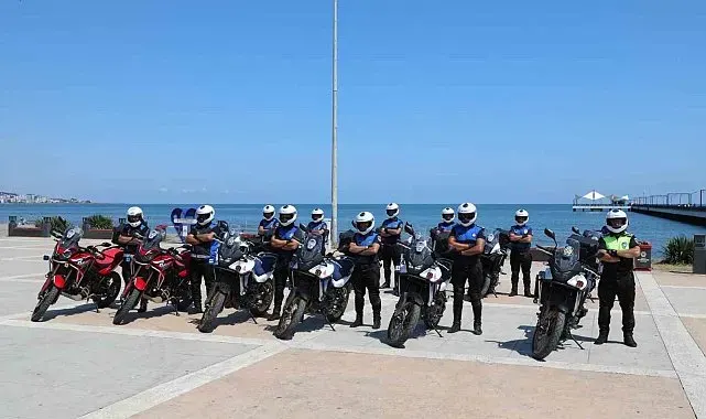 Samsun'da zabıtaya hızlı müdahale gücü: Motosikletli ekipler sahada