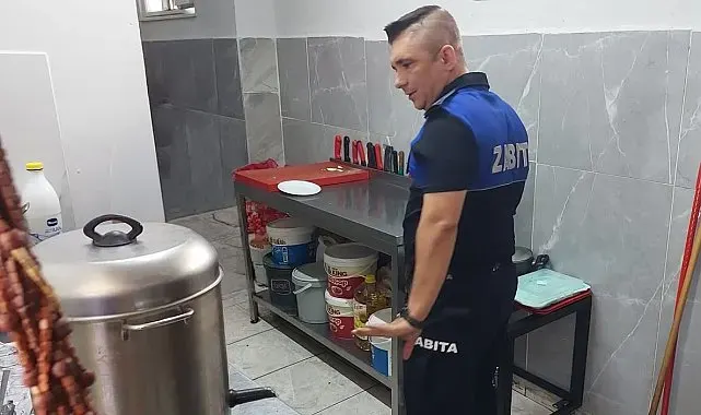 Zabıta ekiplerinden döner salonlarına denetim