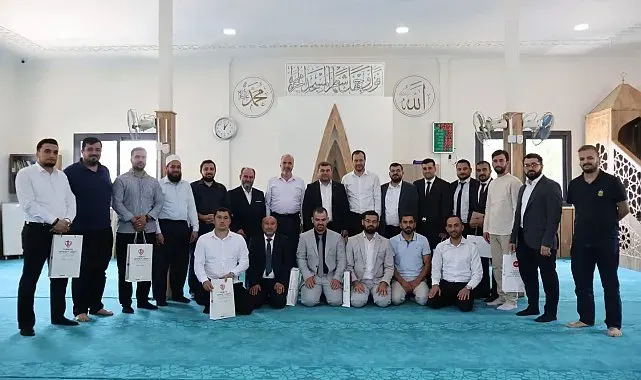 Hatay'da ezanı güzel okuma ve etkili hutbe sunumu yarışmasının il finali yapıldı