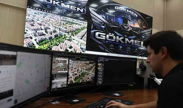 Konya'da güvenlik gökyüzüne taşındı, yapay zeka destekli "GÖKMEN" 724 görevde
