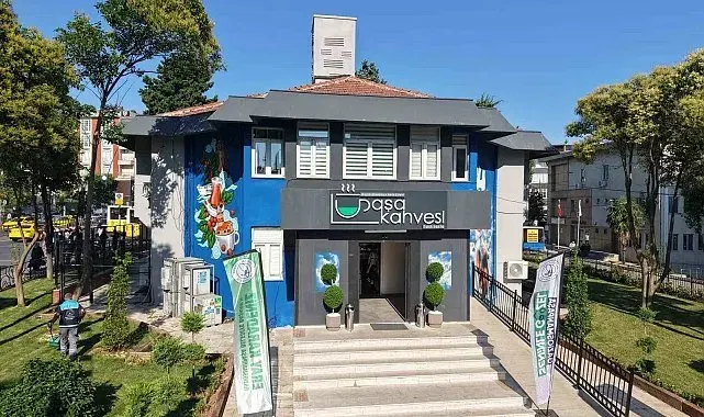 Gaziosmanpaşa'da 'Paşa Kahvesi'nin ilk şubesi hizmete açıldı