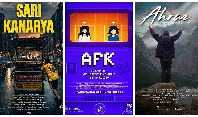 KBÜ öğrencilerinin üç belgeseli Türk Dünyası Film Festivali'nde finale kaldı
