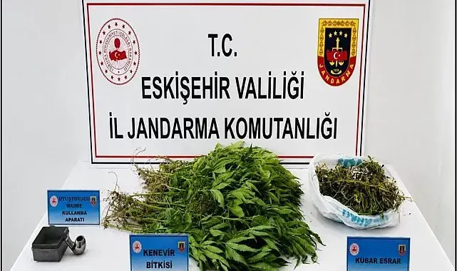 Sivrihisar'da uyuşturucu operasyonu, 1 zanlı tutuklandı