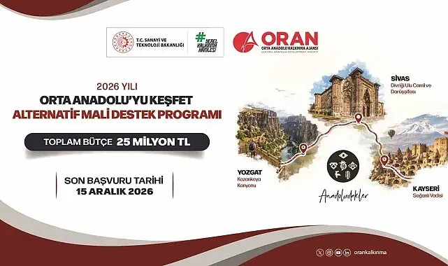 ORAN'dan Bölge Turizmine 25 milyon liralık destek