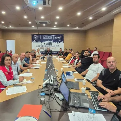 Aydın'da Taşkın ve Sel Tehlikesine Karşı Kritik Önlemler Görüşüldü