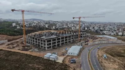 Çayırova'da 200 Yataklı Devlet Hastanesi İnşaatında Hızla Yükseliyor