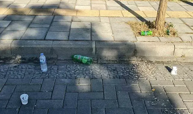 Karaçay'da utandıran manzara