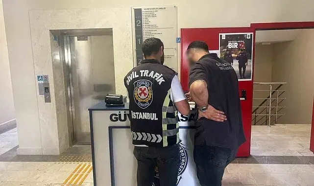 Ataşehir'de makas atan sürücüye "sanal devriye" den rekor ceza