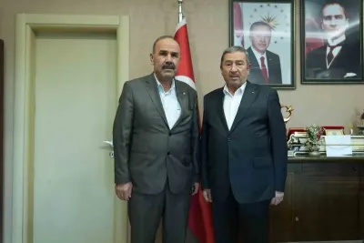 Darende Belediye Başkanı Alican Bozkurt'tan AK Parti'ye Ziyaret