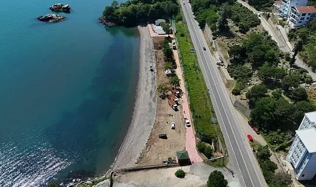 Ordu'da plajlarda yaz mesaisi