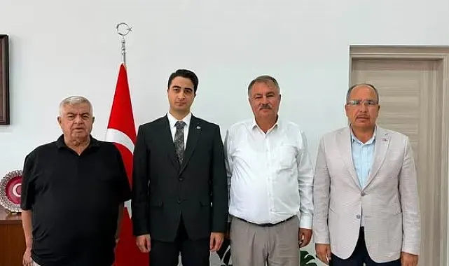 Başkan Pütün'den yeni Kaymakam Haydari'ye hayırlı olsun ziyareti