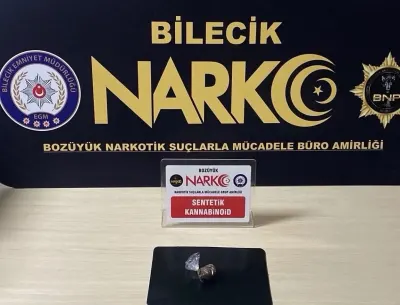 Bilecik Bozüyük'te Narkotik Operasyonu: 1 Gözaltı