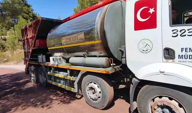 Çameli'nde 2026 asfalt sezonu Kolak Mahallesi'nden başladı