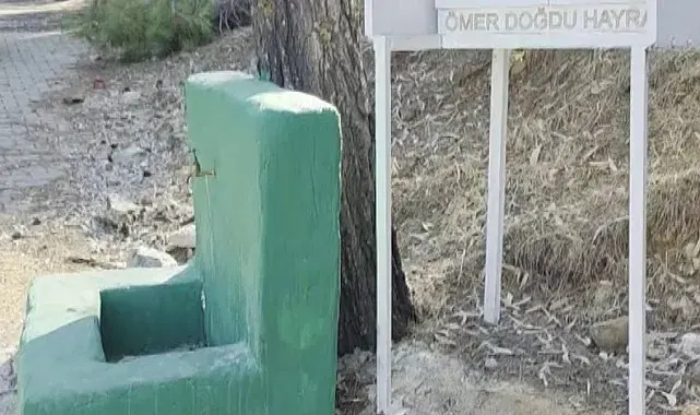 Mezarlıktaki muslukları çalan hırsızlara vatandaştan tepki