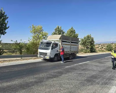 Uşak'ta Hayvan Hastalıklarına Karşı Sıkı Yol Denetimleri Devam Ediyor