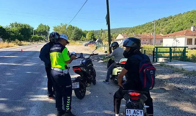 Denetim noktasında ceza yerine eğitim verildi