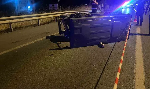 Kütahya-Tavşanlı kara yolunda feci kaza: 18 yaşındaki motosiklet sürücüsü hayatını kaybetti