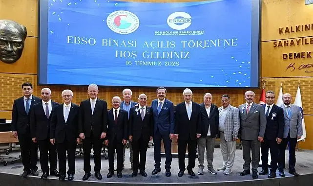 Başkan Maraş, EBSO'nun yeni hizmet binasının açılışına katıldı