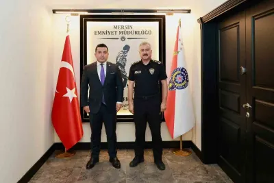 Anamur Cumhuriyet Başsavcısı Çatlı'dan Güvenlik Güçlerine Ziyaret