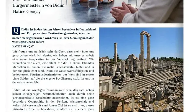 Didim, Almanya'daki bir dergide tanıtıldı