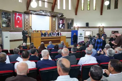 Bursa Büyükşehir'den İnegöllü Muhtarlara Yeni Yaşam Alanı Müjdesi