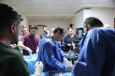 Kütahya'da Uluslararası Hekimlere Mikrodalga Ablasyon Eğitimi