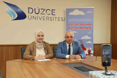 Düzce Üniversitesi'nden Öğrencilere Kampüs Yaşamı ve Kariyer Rehberi
