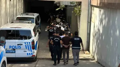 Gaziantep'te Organize Suç Örgütüne Operasyon: 28 Şüpheli Adliyeye Sevk Edildi