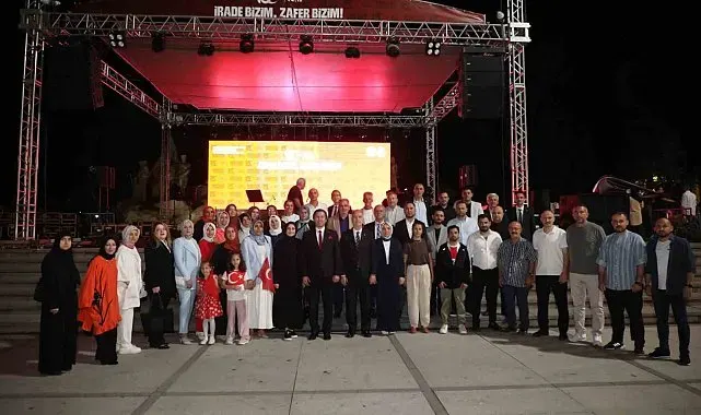 İnegöl 15 Temmuz'un 10'uncu yılında Milli irade için tek yürek oldu