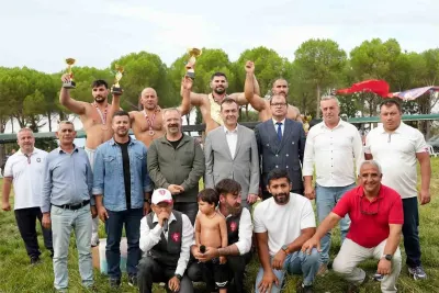 Gömeç'te Ata Sporu Heyecanı: 5. Ulubeyler Yağlı Güreşleri Gerçekleştirildi