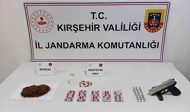 Kırşehir'de uyuşturucu operasyonu