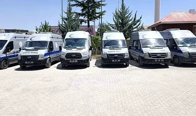 Van Sağlık Müdürlüğü'nün hasta nakil filosu yenilendi