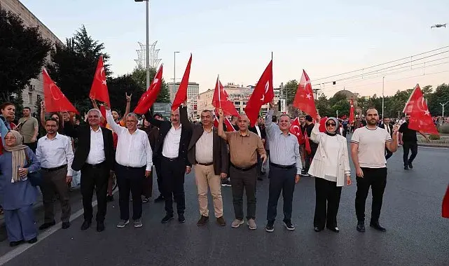 Başkan Özdoğan: "15 Temmuz'u unutmayacağız, unutturmayacağız"
