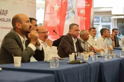 Başkan Balaban Ahilik Haftası'nda Karaköy Pazarı Esnafıyla Buluştu
