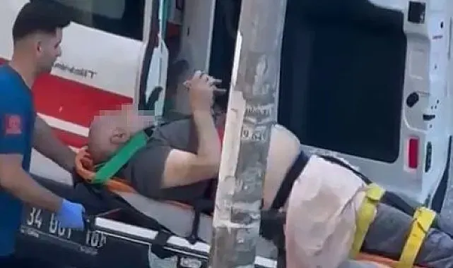 Esenyurt'ta yaşlı adama silahlı saldırı; o anlar kamerada