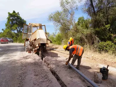 Marmaris Çamlı Mahallesinde 30 Yıllık İçme Suyu Hatları Yenileniyor