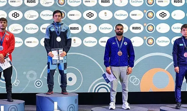Tolga Özbek'ten gümüş, Alperen Atar'dan bronz madalya