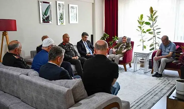 Bolu'da 15 Temmuz şehidinin ailesine vefa ziyareti