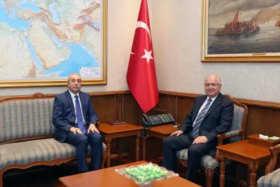 Bakan Yaşar Güler, FAO Genel Direktör Adayı Mehdi Eker ile Görüştü