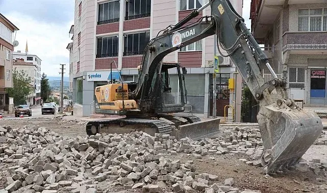 Kavak'ta ulaşımı rahatlatacak çalışma başladı