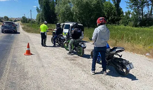 Motosiklet ve elektrikli bisikletlere sıkı denetim