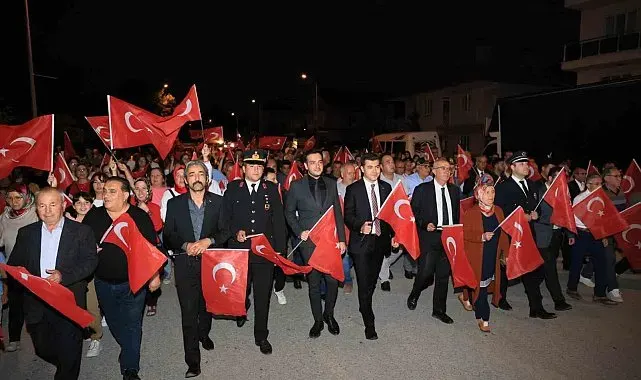 15 Temmuz şehitleri Çameli'nde unutulmadı