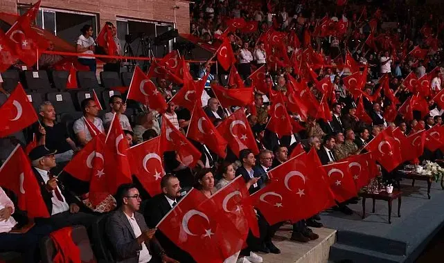 Hatay'da 15 Temmuz anma programında vatandaşlar tek yürek oldu