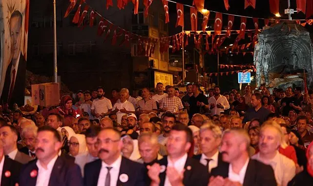 Zonguldak'ta 15 Temmuz'un 10. yılında şehitler anıldı