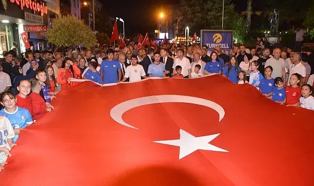 Çaycuma'da 15 Temmuz Demokrasi ve Millî Birlik Günü programı düzenlendi