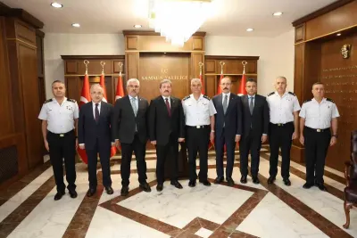 Jandarma Genel Komutanı Orgeneral Ali Çardakcı Samsun'da İncelemelerde Bulundu