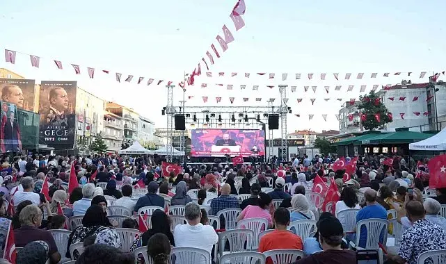 Ümraniye'de 15 Temmuz'un 10'uncu yılında milli birlik ve beraberlik ruhu