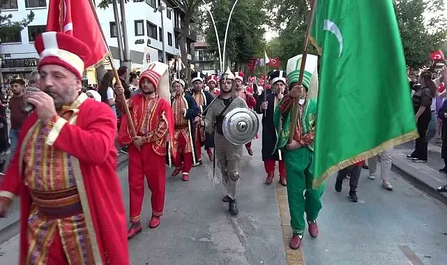Amasya'da mehterli milli irade yürüyüşü yapıldı