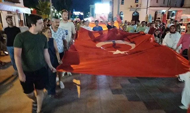 Köyceğiz'de 15 Temmuz kutlamaları gerçekleştirildi