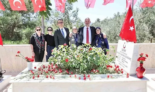 Menemen'de 15 Temmuz şehitleri dualarla anıldı